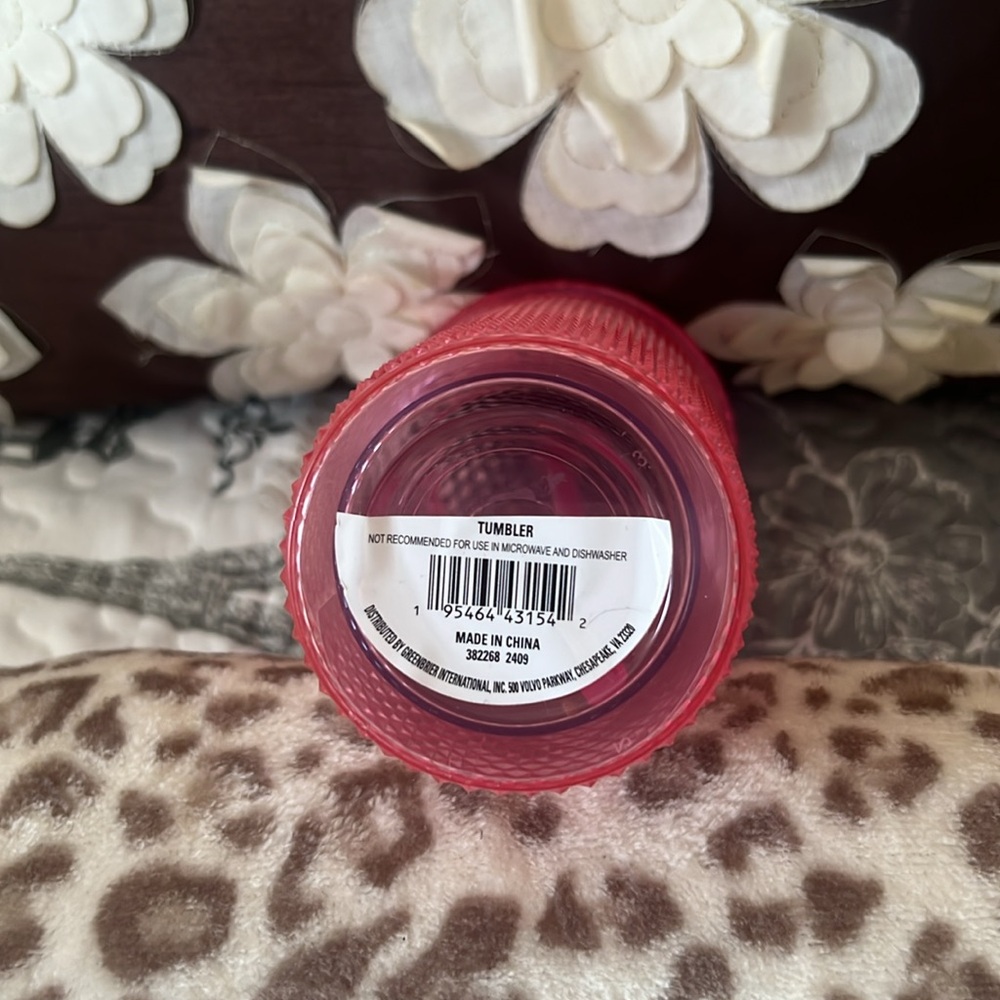 Pink Studded Tumbler - Picture 3 of 4